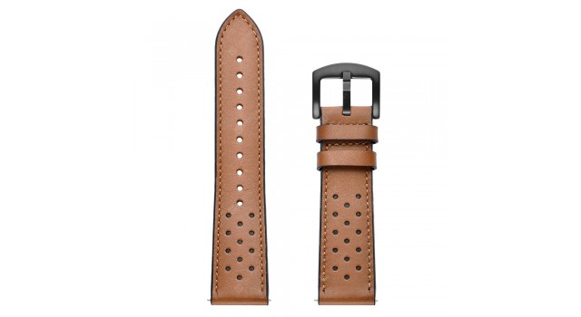 20MM Genuine Leather Wristband Bracelet Strap for AMAZFIT Bip Youth